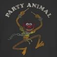 thumbnail image 2 of Junior's The Muppets Animal Party Graphic Tee Black Medium, 2 of 3