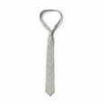thumbnail image 3 of Anchor Necktie, Anchor Shape in Lines, Dress Tie, 3.7", Beige Multicolor, by Ambesonne, 3 of 3
