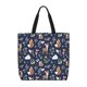 thumbnail image 1 of Easygdp Animals And Wildflowers Bolsa Tote para Mujer, Bolso de Hombro para Trabajo, Playa, Viajes, Compras y Supermercado, 1 of 7