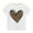 White, variant on JoyHoop Girl's T Shirt Heart Print Short Sleeve Crew Neck Summer Tee Tops