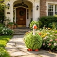 thumbnail image 6 of Pandiboks porch goose outfit 23in porch goose clothes Green Patio Outdoors Washable Plastic decoration Gifts for others, 6 of 6
