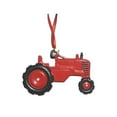 thumbnail image 1 of Festive Garden Pendant - Resin Christmas Tree Tractor Charm for Holiday Decoration and Crafting, 1 of 5