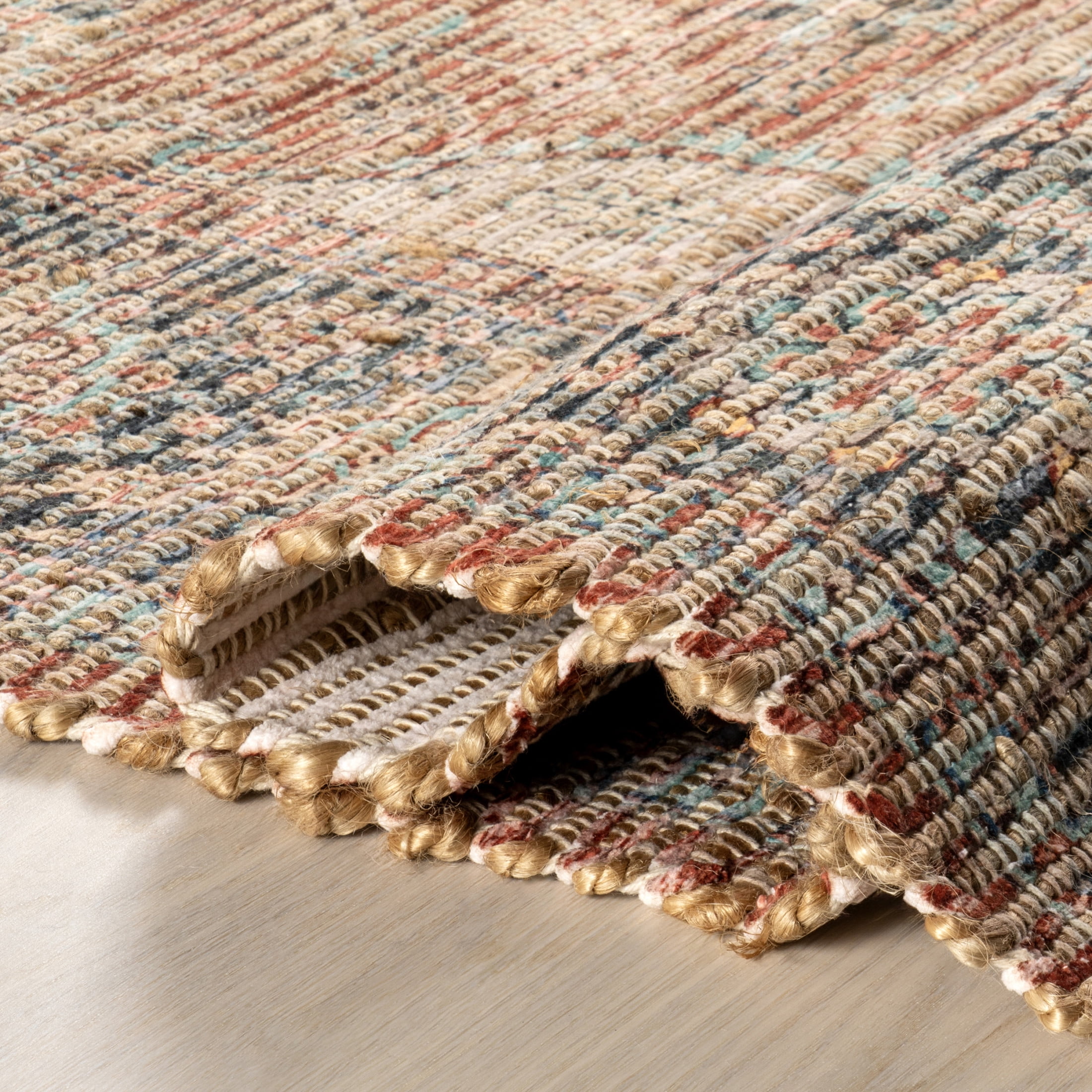 Lennox Persian Medallion Tassel Area Rug, 7' 6" x 9' 6", Luster Multicolor