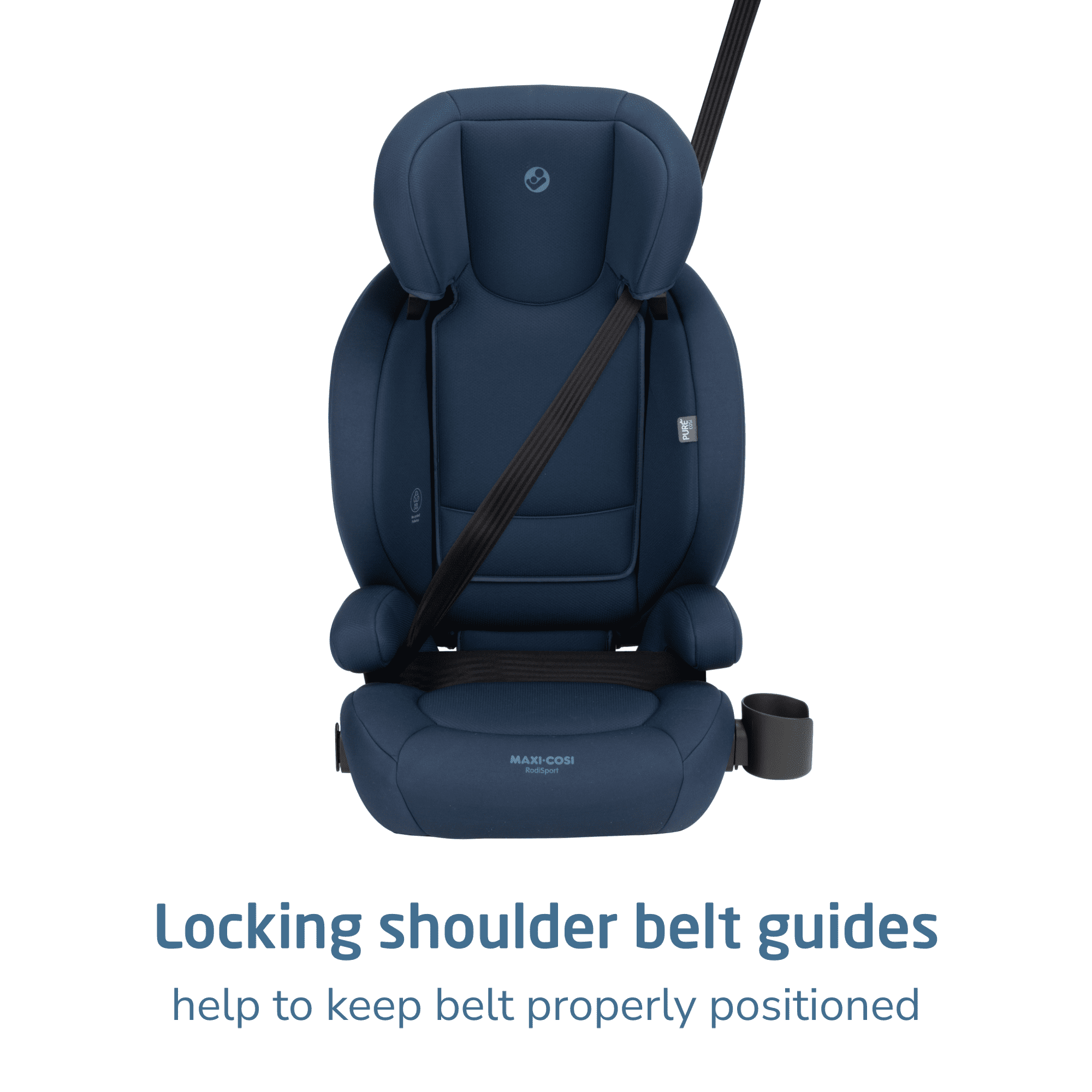 Maxi-Cosi RodiSport Booster Car Seat, Seafaring Blue