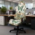 thumbnail image 5 of Whosucclay Boho Mandala Floral Butterfly Print Gaming Chair Covers with Armrest Covers Office Computer Game Chair Slipcovers Universal Chairs Cover for Reclining Racing Gaming Chairs, 5 of 8