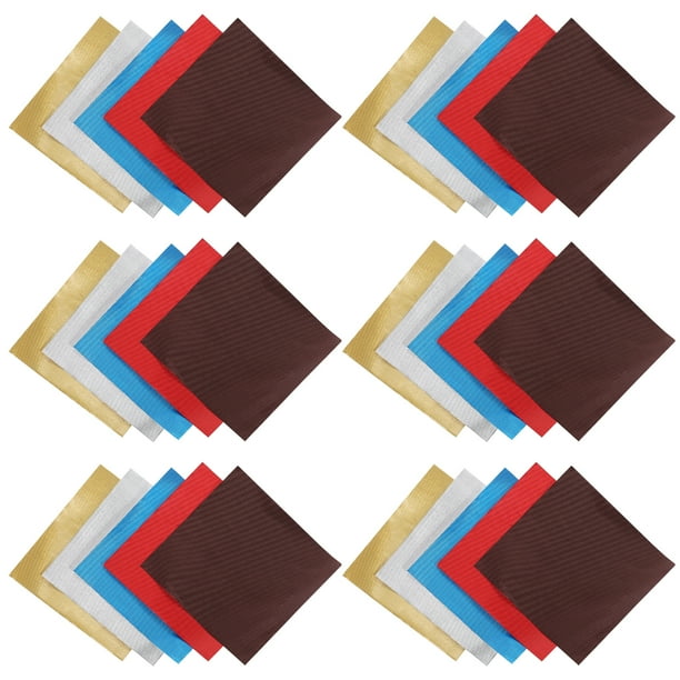 KAKOWELY 50 unidades de papel para envolver dulces, chocolates y envoltorios de caramelos de colores.