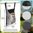 thumbnail image 6 of ZIATUBLE Wolf Snow Clothespin Storage Bag Washable Hanging Clothespin Bag with Large Opening Clothespin Holder Bag Easy to Install Clothesline Bag for Clothes Pins Outdoor, 6 of 7