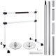 thumbnail image 1 of Yescom Static Spinning Dancing Pole Kit with Ballet Barre Double Bar Exercise Home Pub, 1 of 11