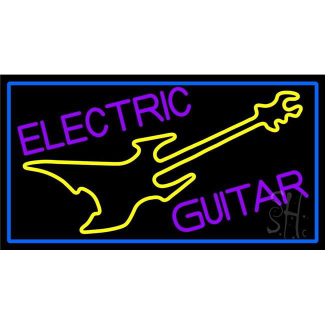 New Fender Guitar Light Lamp Neon Sign 24" With HD Vivid Printing 