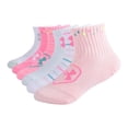 thumbnail image 1 of Calcetines Under Armour para bebés y niñas, paquete múltiple, color rosa, 12 a 24 m, 1 of 5