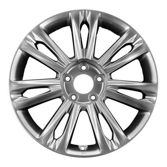 Remanufactured Painted Light Smoked Hypersilver Aluminum Wheel 18 x 7.5 529103M451 fits 2009-2013 Hyundai Genesis