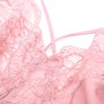 thumbnail image 3 of New French Style Ultra-Thin Floral Lace Underwear Unlined Multi-Shoulder Straps Bra, 3 of 5