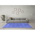 thumbnail image 3 of Ahgly Company Indoor Rectangle Oriental Blue Industrial Area Rugs, 5' x 7', 3 of 4