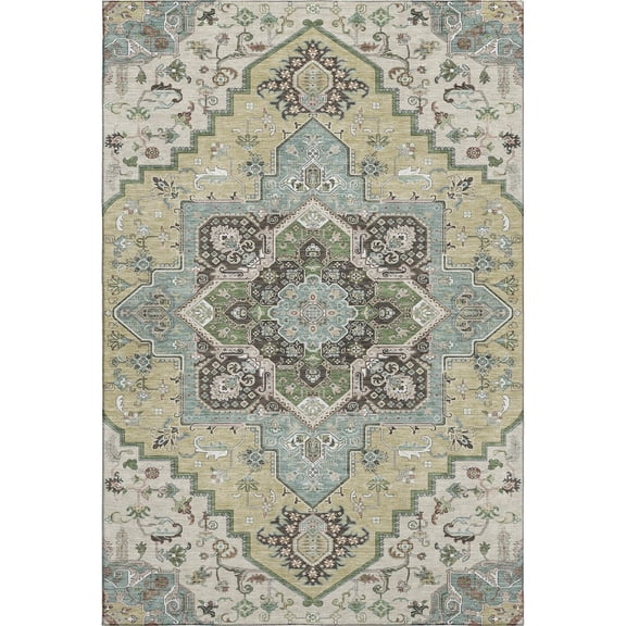 Dalyn Rugs Premium Machine Washable Mayfield AMF1036 Beige 10' x 14' Rug