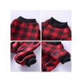 thumbnail image 5 of Pet Christmas Jumpsuit Pajamas Dogs Cats PJS Puppy Soft Cotton Costume Clothes, 5 of 5
