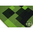 thumbnail image 2 of Minecraft Creeper Area Rug | Creeper Minecraft Rug | 39-Inch Square Area Rug, 2 of 7