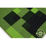 Minecraft Creeper Area Rug | Creeper Minecraft Rug | 39-Inch Square Area Rug