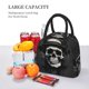 thumbnail image 5 of Fotbe Magician Hat Skull Bolsa de Almuerzo con Estampado, Lonchera Aislada, Contenedor de Comida Reutilizable Tipo Cooler a Prueba de Fugas, 5 of 6