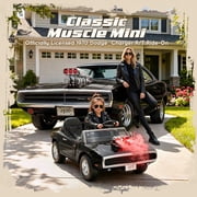 iYofe 24V 2 Seater Licensed 1970 Dodge Charger R/T Powered Ride on Cars, Kids Electric Toys Car with Remote Control, 4 Wheels Spring Suspension, Black