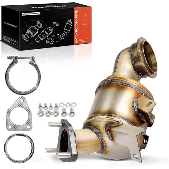 A-Premium Front Catalytic Converter with Gasket Kit Direct-Fit Compatible with Chevy Cruze 2011-2016 Sonic 2012-2020 Trax 2013-2021 & Buick Encore 2013-2021 1.4L E.P.A. Compliant