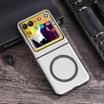 thumbnail image 1 of For Motorola Razr 50 Ultra MagSafe Case, Slim Anti-fingerprint PU Leather Shockproof Case For Moto Razr 50 Ultra 2024, 1 of 3