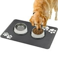 thumbnail image 2 of Pet Feeding Mat Absorbent Quick Dry Dog Cat Mat for Food Water Bowl Dispenser Placemat for Messy Drinkers, 2 of 9