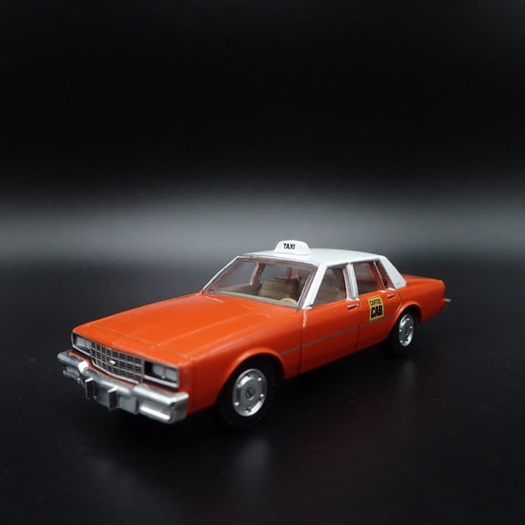 Open Box 1981 81 CHEVY CHEVROLET IMPALA CAPITAL TAXI CAB 1/64 SCALE DIECAST MODEL CAR