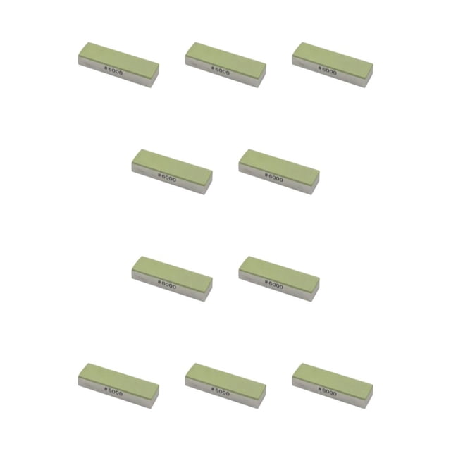 Cateissary CarbiteResin Oilstone Filo de corte de larga duración con soluciones de afilado de resina de carburo Resina 6000mash 6000 puré 10Conjunto