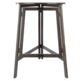 thumbnail image 3 of Winsome Torrence High Round Table, Oyster Gray, 3 of 9