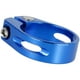 thumbnail image 1 of Abrazadera de tija de sillín de bicicleta Clip de tubo de bicicleta de aleación de aluminio Tijas de sillín de liberación rápida Abrazadera de sillín Soporte de ciclismo Asiento 31.8 mm Azul Muyoka Hogar, 1 of 6