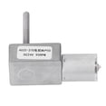 thumbnail image 3 of Speed Reduction Motor, M6x50mm  DC Geared Motor Aluminum Brass DC24V Rugged  For Door Openers 66RPM No Load Speed,90RPM No Load Speed, 3 of 8