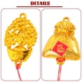 thumbnail image 6 of 18pcs Chinese Style Bonsai Crafts Tassel Pendants Hanging Ornaments Car Interior Decors, 6 of 6
