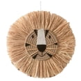 thumbnail image 2 of 2 piezas de paja nórdica colgante de pared decoración tapiz Animal arte artesanal con cuerda tejida 40 cm para sala de jardín cocina , D D Macarena Tapiz para colgar en la pared, 2 of 8