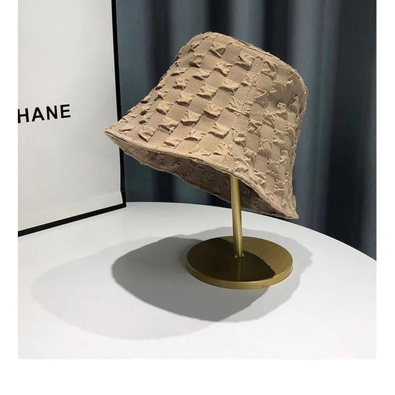 CoCopeaunts New Bubble Bucket Hat for Women Summer Breathable Bucket Hats Women Fisherman Hat for Girls Sun Hats