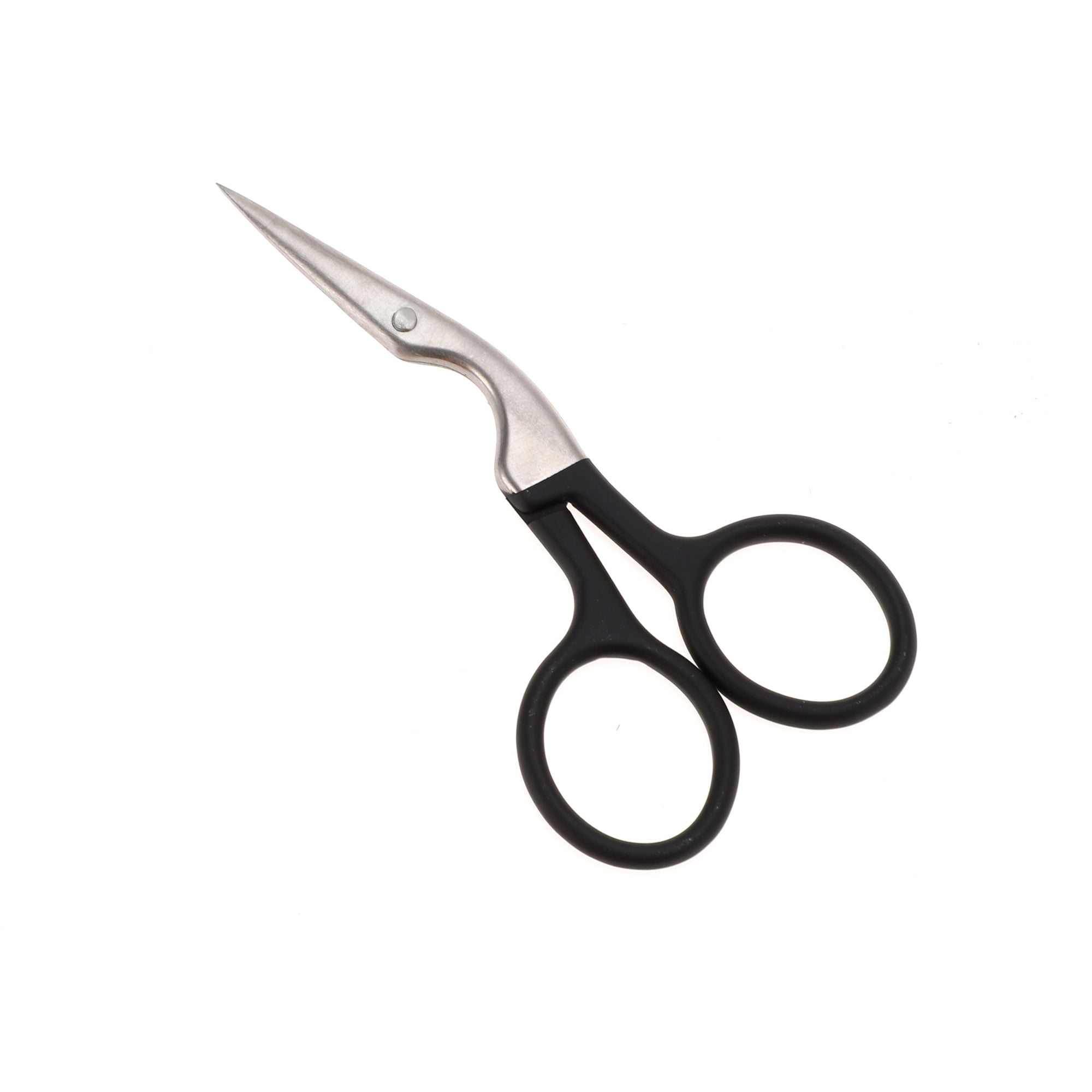 Unique Bargains 1 Pc Wrinkle Free Scissors Facial Hair Bathroom Black