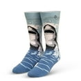 thumbnail image 2 of ODD SOX, Movies, Jaws Great White Shark, Novelty Crew Socks, Funny 80's, 2 of 3