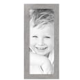 thumbnail image 2 of ArtToFrames 8" x 20" Winter White Barnwood 1.5 Inch Picture Frame, 8x20 inch Brown MDF Poster Frame (WOM-4661), 2 Pack, 2 of 7