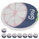 thumbnail image 3 of Gorro de Baño Reutilizable ANGGREK Ducha de Plástico EVA Doble Capa Impermeable, 3 of 8