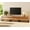 Mocha, variant on Modern TV Stand for TVs up to 75 inch, 2 in 1 Entertainment Center TV Console with Storage Cabinets and Metal Base,Media Console for Living Room