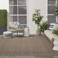 thumbnail image 4 of Nourison Tulum 8' x 10' Brown Outdoor Rug, 4 of 12