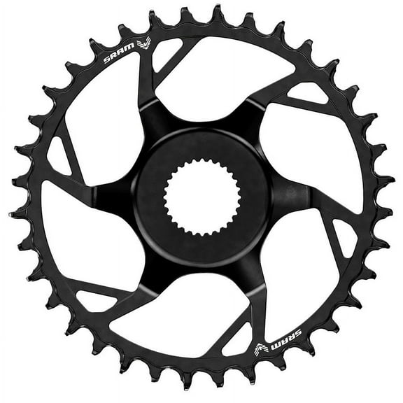 SRAM Eagle T-Type E-MTB Bosch, Chainring, Teeth: 36, Speed: 12, BCD: Direct Mount, Aluminum, Black