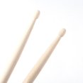 thumbnail image 2 of 1 par de baquetas antideslizantes de madera de arce con punta ovalada de banda de música 5A (amarillo) Likrtyny Para estrenar, 2 of 8