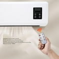 thumbnail image 6 of 1500W Wall Mounted Heater, Remote Controlled Indoor Electric Space Heater with Fast Heating and Towel Dry Function, 6 of 6