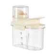 thumbnail image 2 of DOLITY Rice Container Kitchen Organization Cereal Container for Flour Rice Pet Food Cream 1.2L, 2 of 9