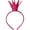 Rose red, variant on Crown Headband Glitter Princess Tiara for Women/Girls(7.08×5.9in)