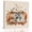 Beige, variant on Orange Grey Pumpkins Fall Wall Art Painting on Canvas, Thanksgiving Rustic Canvas Art Home Prints Wall Art Framed Modern Artwork for Living Room Bedroom Wall Decor 16x16in