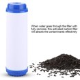 thumbnail image 4 of Elemento filtrante de carbón activado Hukapapa de 10 pulgadas para pieza de repuesto del sistema de filtración del purificador de agua, 4 of 8