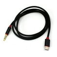 thumbnail image 4 of Type C to 3.5mm Audio Cable Wide Compatibility Usb C to 3.5m Car Aux Stereo Cord For Letv Black 1M, 4 of 4