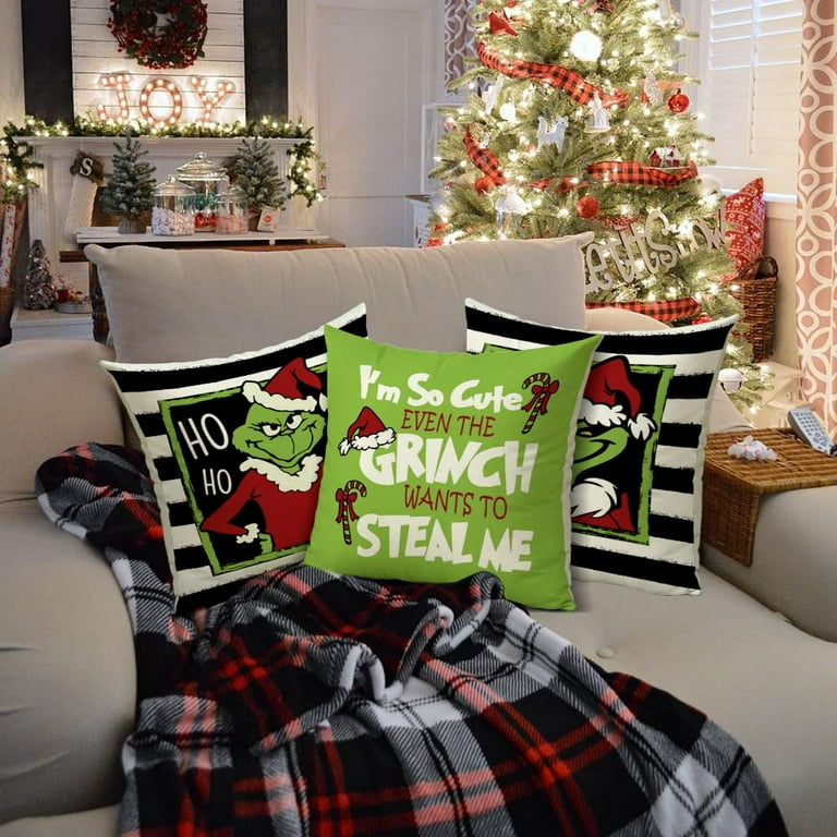 Grinch throw pillows new arrivals