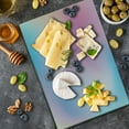 thumbnail image 5 of Pastel Cutting Board, Abstract Blurry Colors Composition Daydream Fantasy Miscellaneous, Decorative Tempered Glass Cutting and Serving Board, Large Size, Aqua Peach Pink, by Ambesonne, 5 of 5